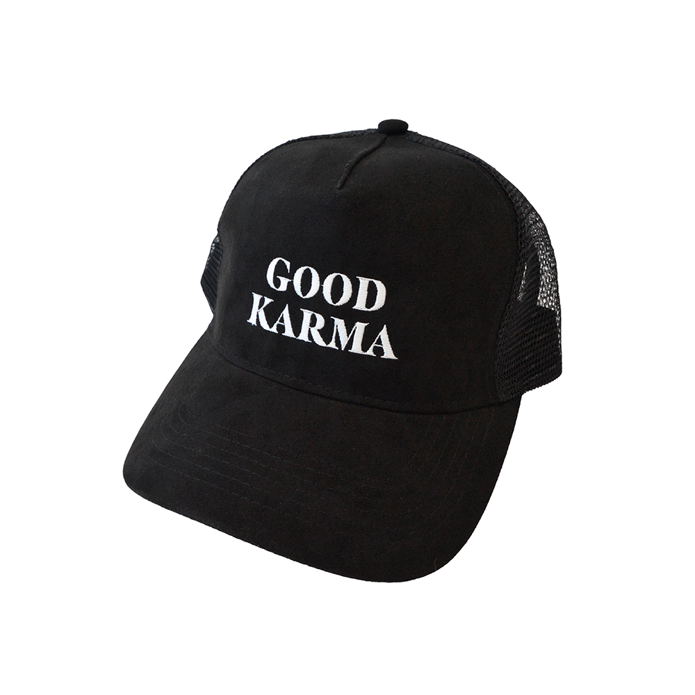 VEGAN SUEDE MESH CAP