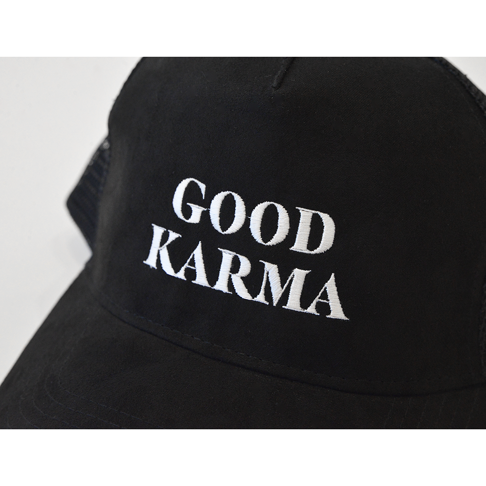 VEGAN SUEDE MESH CAP