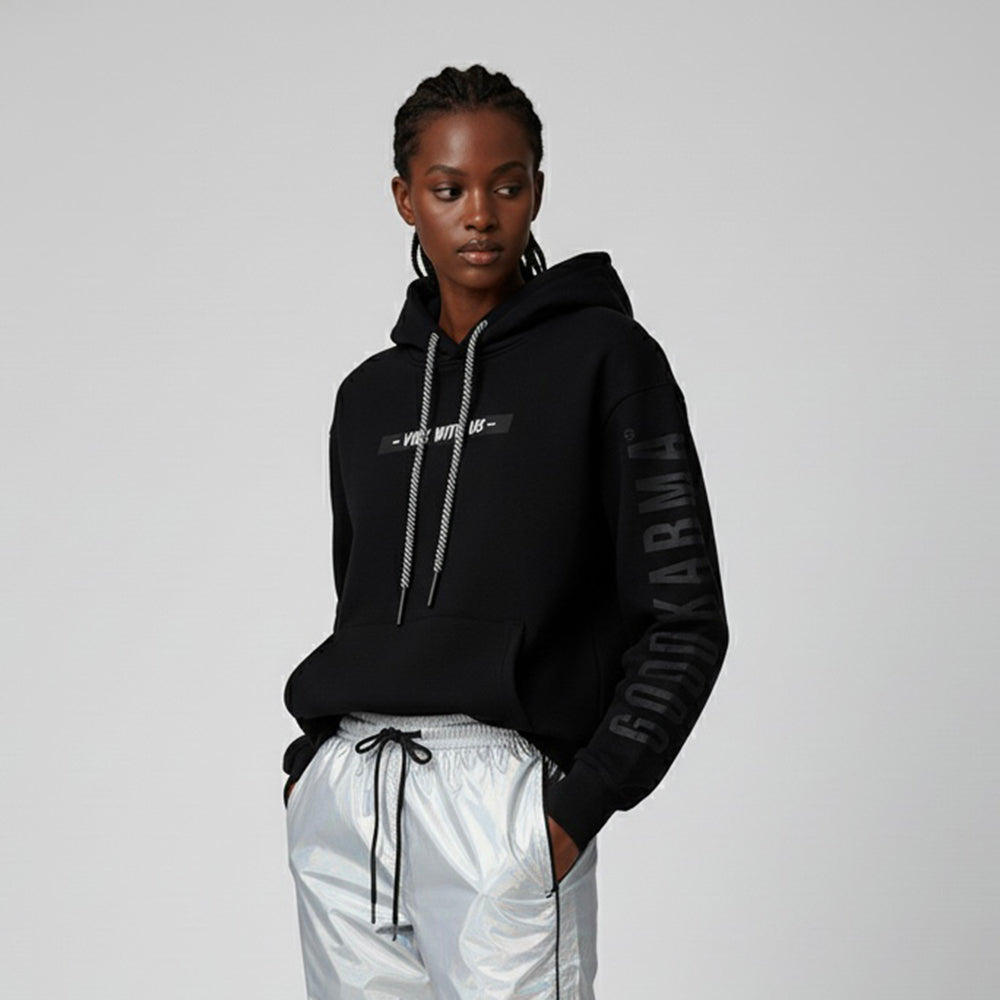 VIBE WITE US HOODIE