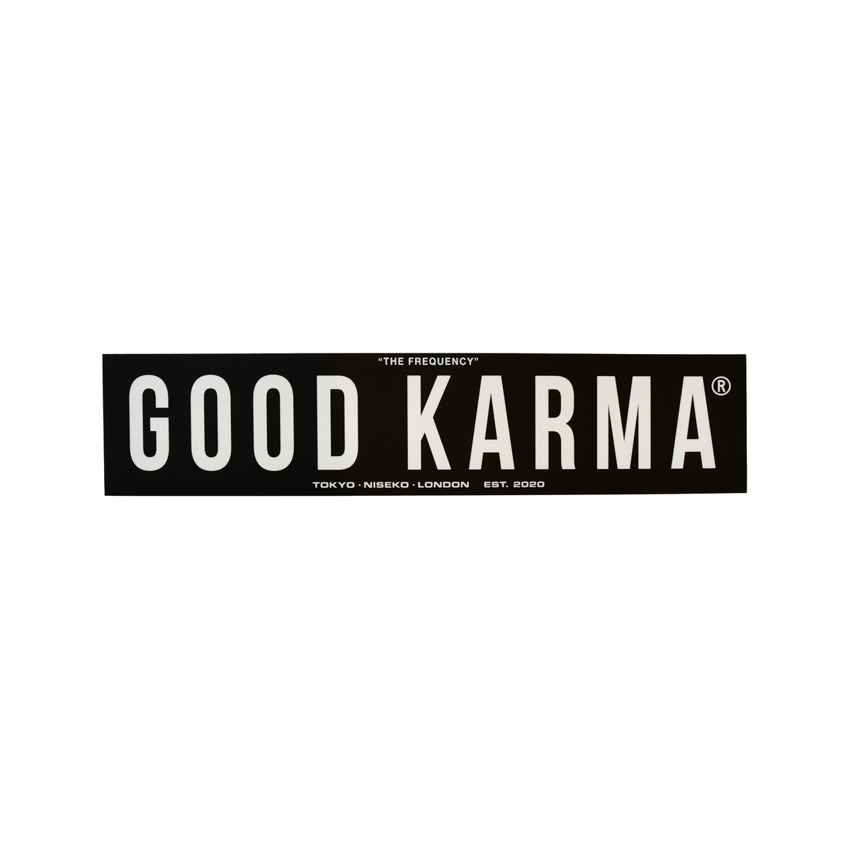 BUMPER STICKER -LOGO